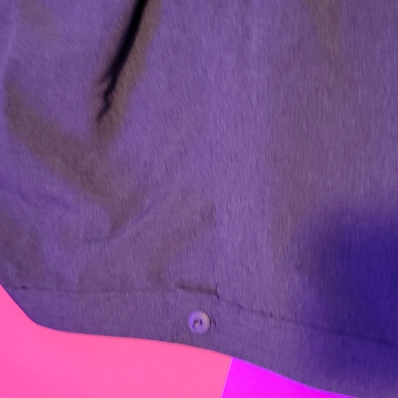 Navy green large plaid pants - Picture 3 of 3